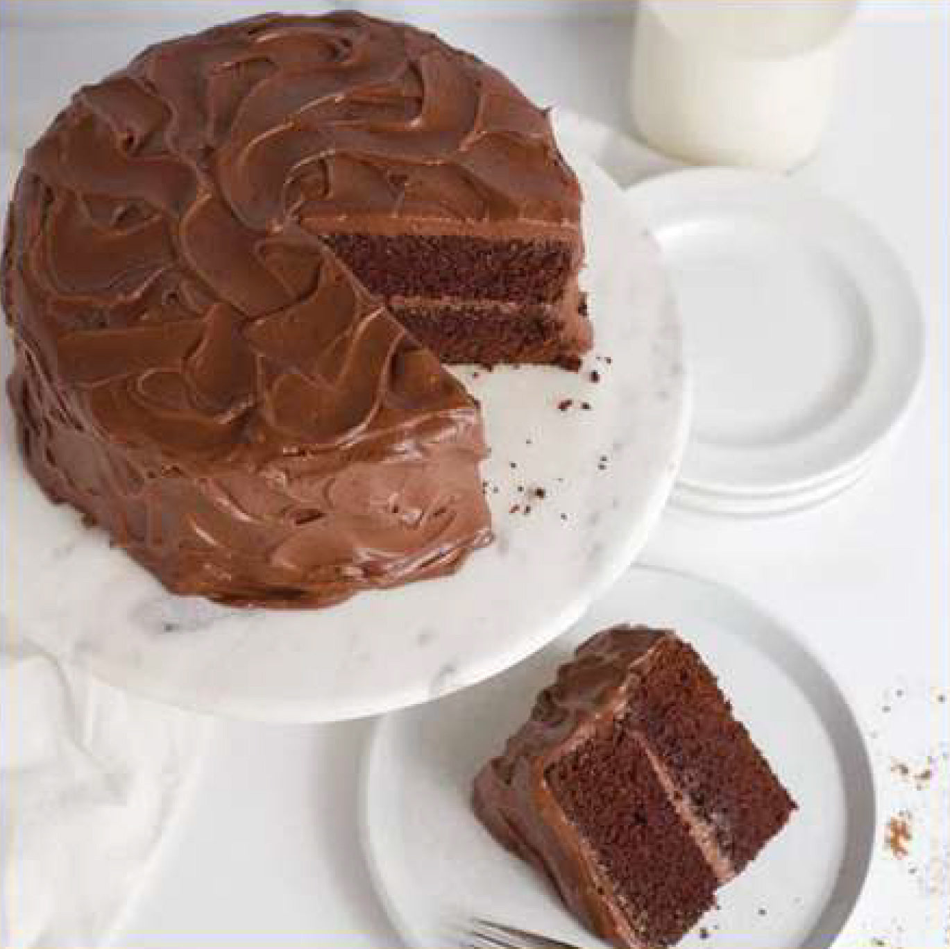 Chocolate Fudge Cake (2 Lbs) Same Day Delivery