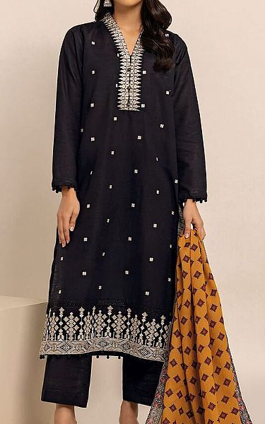 Khaadi Black Crosshatch Suit